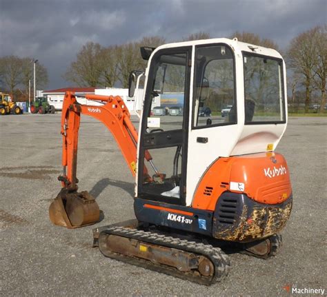 2007 kubota mini excavator kx41-3v|kubota mini excavator specs.